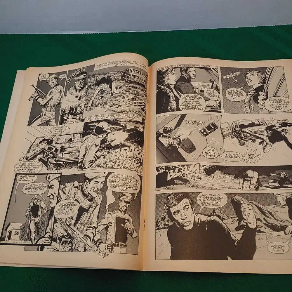 The Six Million Dollar Man #1 Charlton Comics 1976 Magazine Neal Adams